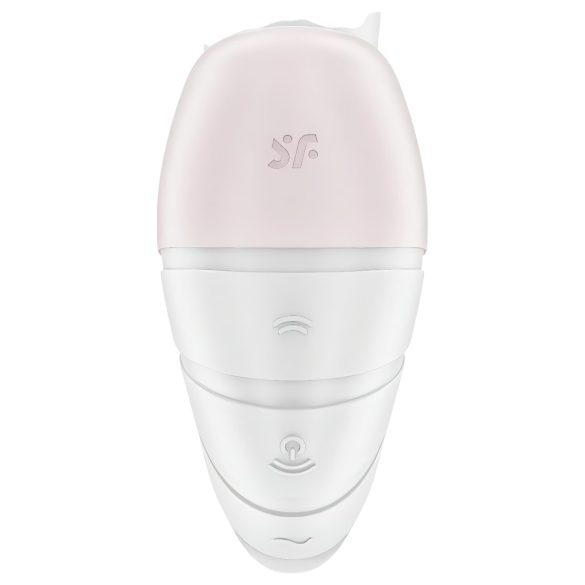 Satisfyer Supernova - Rechargeable Air-Pulse 2-in-1 Vibrator (White)