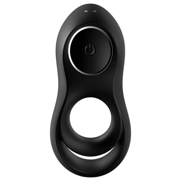 Satisfyer Legendary Duo - Rechargeable Vibrating Ring (Black)