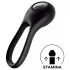 Satisfyer Majestic Duo - Rechargeable, Waterproof Penis Ring (Black)