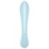 Satisfyer Triple Oh - Rechargeable Clitoral Vibrator with Arm (Blue)