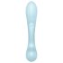 Satisfyer Triple Oh - Rechargeable Clitoral Vibrator with Arm (Blue)