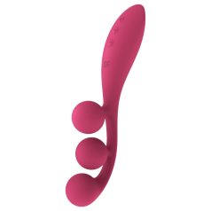   Satisfyer Tri Ball 1 - Rechargeable Multifunction Vibrator (Red)
