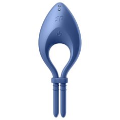 Satisfyer Bullseye - Smart Vibrating Penis Ring (Blue)