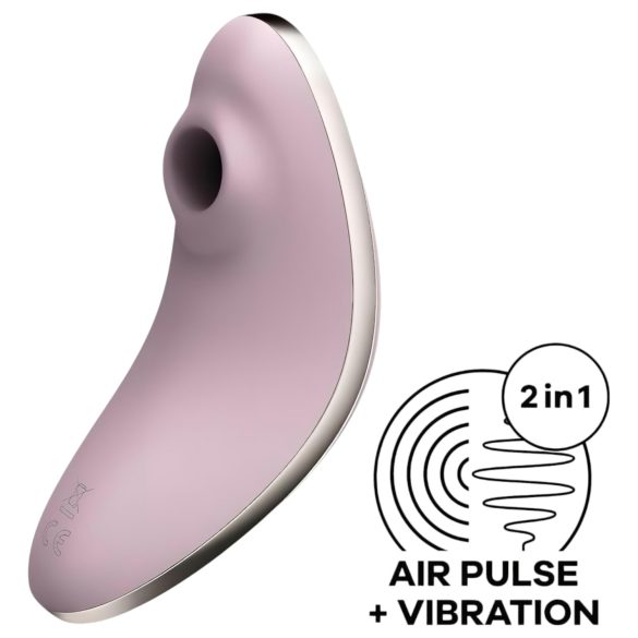 Satisfyer Vulva Lover 1 - Air Pulse Clitoral Vibrator (Violet)