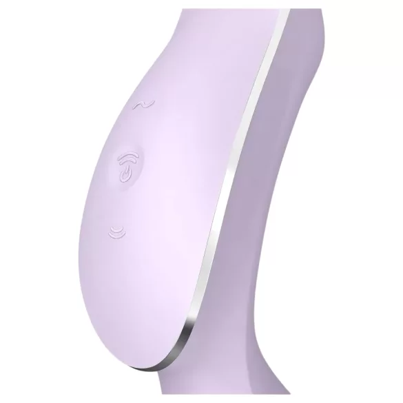 Satisfyer Curvy Trinity 2 - 2‑in‑1 air‑pulse vibrator (purple)