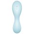 Satisfyer Curvy Trinity 5+ - Smart 2-in-1 Vibrator (Blue)