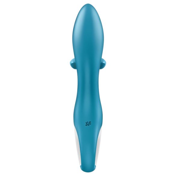 Satisfyer Embrace Me - Rechargeable Turquoise Clitoral Vibrator