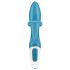 Satisfyer Embrace Me - Rechargeable Turquoise Clitoral Vibrator