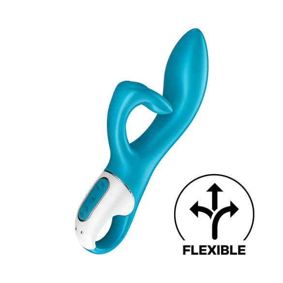 Satisfyer Embrace Me - Rechargeable Turquoise Clitoral Vibrator