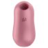 Satisfyer Cotton Candy - Air Pulse Clitoral Vibrator (Coral)