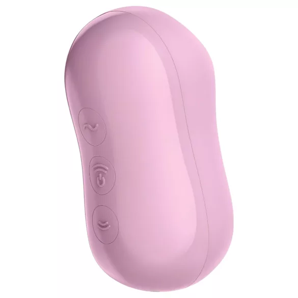 Satisfyer Cotton Candy - Rechargeable Air Pulse Clitoral Vibrator (Purple)