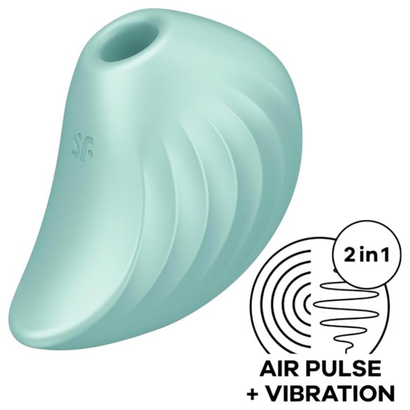 Satisfyer Pearl Diver - Air Pulse Clitoral Vibrator (Mint)
