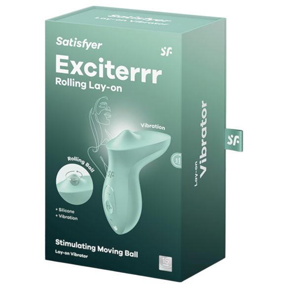 Satisfyer Exciterrr - Rotating Pearl Clitoral Vibrator (Green)