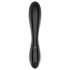 Satisfyer Dazzling Crystal 1 - Dual-Ended Glass Dildo (Black)