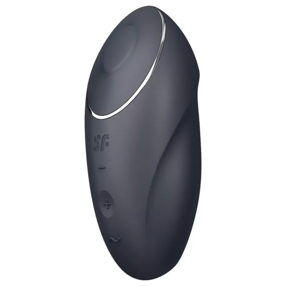 Satisfyer Tap & Climax 1 - 2-in-1 Clitoral Vibrator (Black)