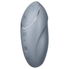 Satisfyer Tap & Climax 1 - 2-in-1 Clitoral Vibrator (Gray)