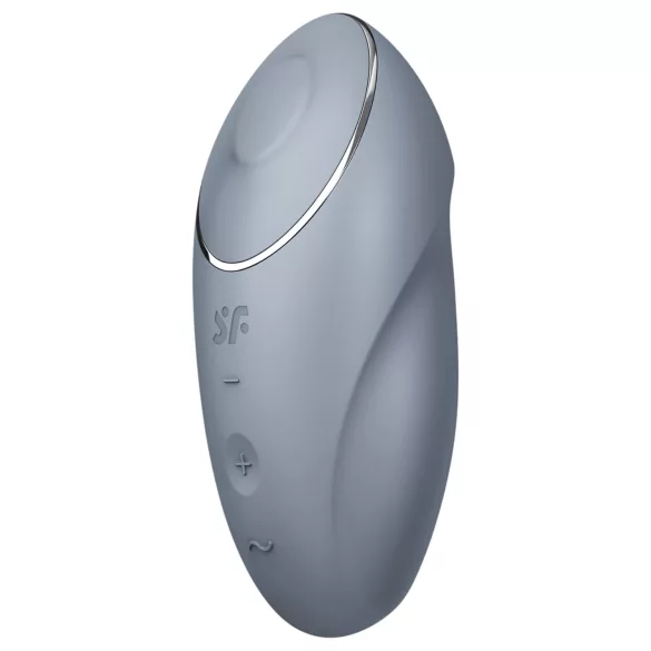 Satisfyer Tap & Climax 1 - 2-in-1 Clitoral Vibrator (Gray)