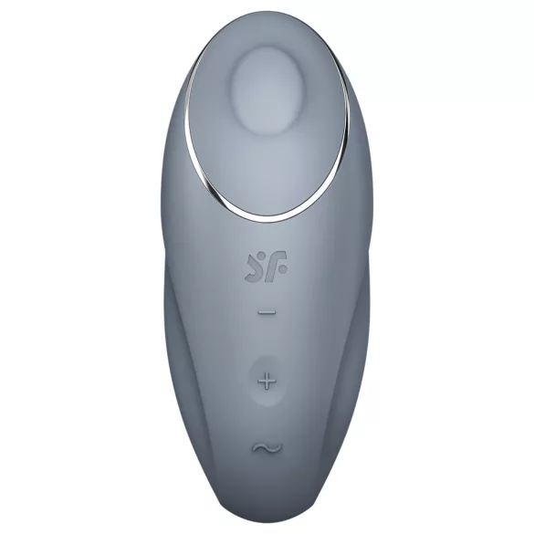 Satisfyer Tap & Climax 1 - 2-in-1 Clitoral Vibrator (Gray)