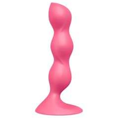 Satisfyer Triple Ball-R - Beaded Anal Vibrator (Pink)
