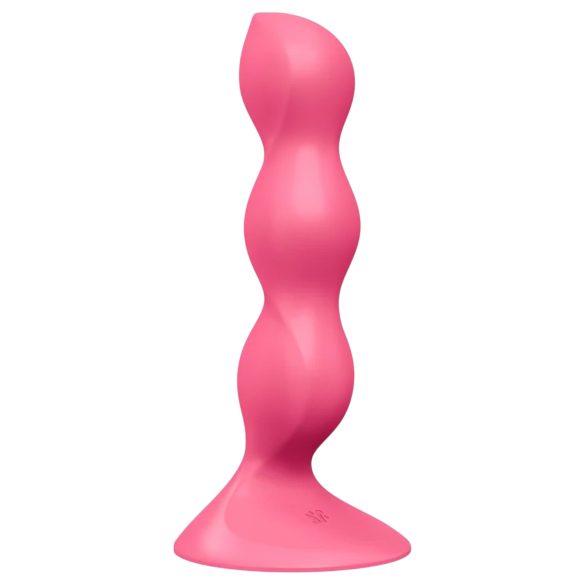 Satisfyer Triple Ball-R - Beaded Anal Vibrator (Pink)