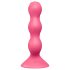 Satisfyer Triple Ball-R - Beaded Anal Vibrator (Pink)