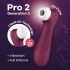 Satisfyer Pro 2 Gen3 - Rechargeable Air Pulse Clitoral Stimulator (Red)