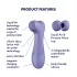 Satisfyer Pro 2 Gen3 - rechargeable air‑pulse clitoral stimulator (purple)