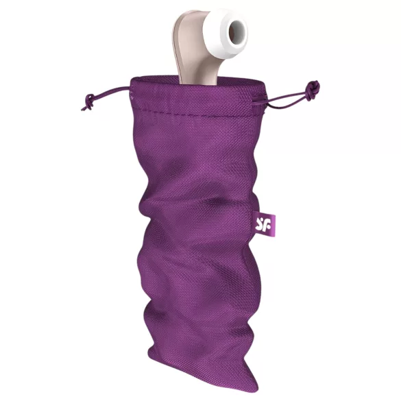 Satisfyer Treasure Bag L - Discreet Storage Pouch - Medium (Purple)