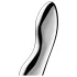 Satisfyer Cosmic Crest 2 - Wavy Steel Dildo (Silver)