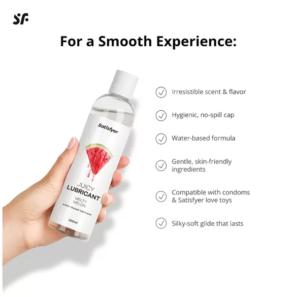 Satisfyer - Flavored Lubricant - Melon (300ml)