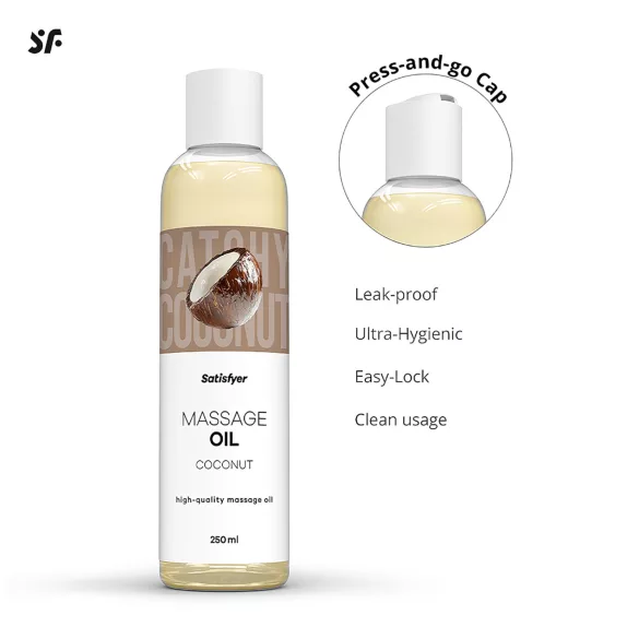 Satisfyer - Coconut Massage Oil (250ml)