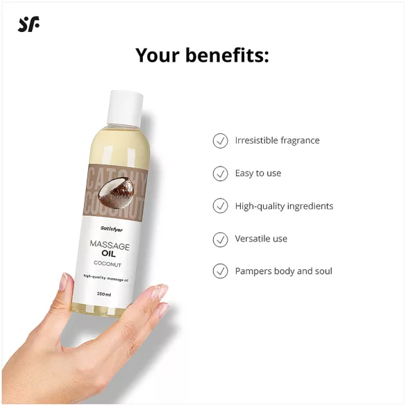 Satisfyer - Coconut Massage Oil (250ml)