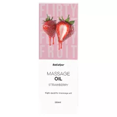 Satisfyer - Flavored Massage Oil - Strawberry (250ml)