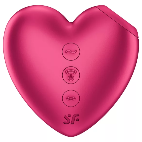 Satisfyer Cutie Heart - Airwave Clitoral Stimulator (Pink)