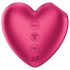 Satisfyer Cutie Heart - Airwave Clitoral Stimulator (Pink)