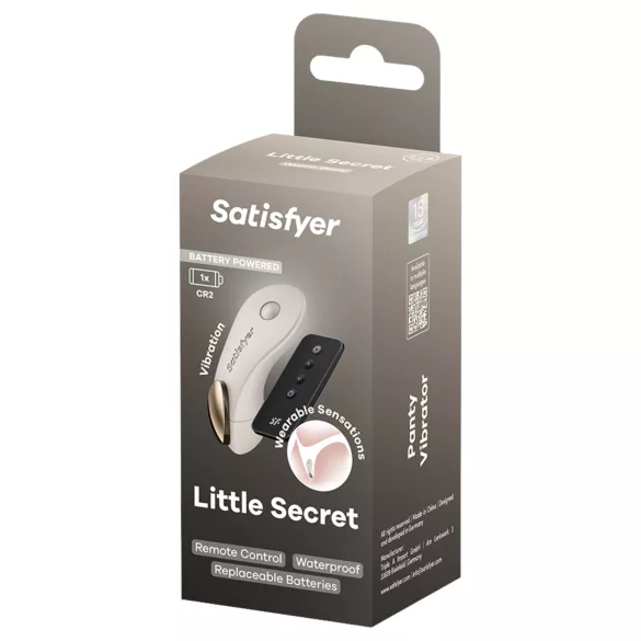 Satisfyer Little Secret - Panty Vibrator (White)