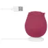 EIS Blush & Bloom - suction vibrating vibrator (red)