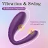 Mrow - Rechargeable, Waterproof 3-Motor Couples Vibrator (Purple)