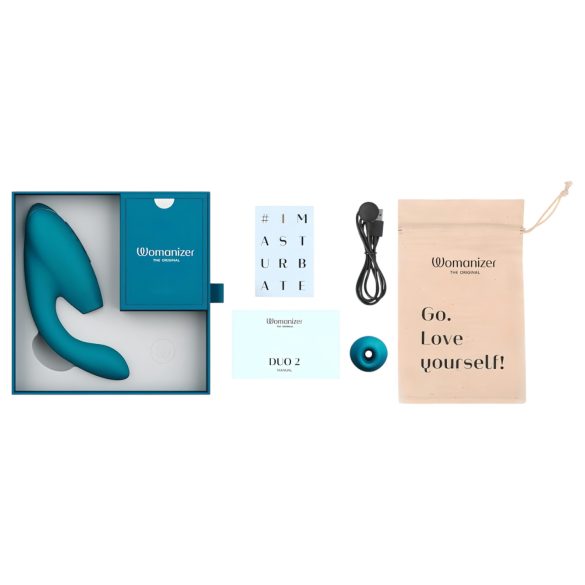 Womanizer Duo 2 - 2in1 G-spot Vibrator (Green)