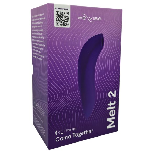We-Vibe Melt 2 - Smart Air Pulse Clitoral Stimulator (Purple)