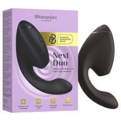 Womanizer Next Duo - 2in1 G-Spot Vibrator (Black)