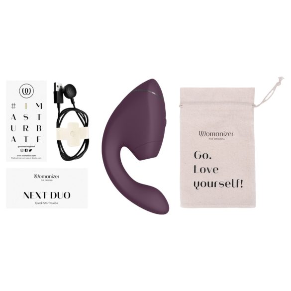 Women’s Pleasure Duo - 2in1 G-Spot Vibrator (Purple)