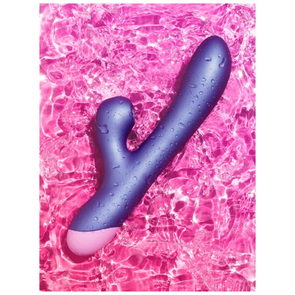 ROMP Pulse - G-Spot Vibrator with Airwave Clitoral Stimulator (Purple)