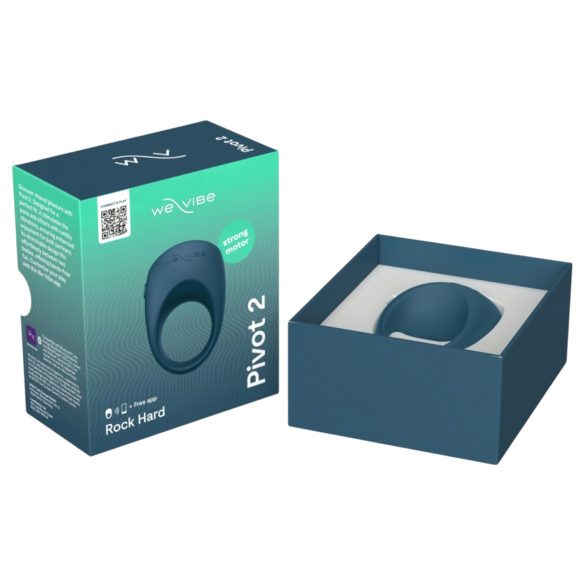 We-Vibe Pivot 2 - Smart Vibrating Penis Ring (Blue)