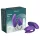 We-Vibe Chorus Pro - App- and remote-controlled couples vibrator (purple)