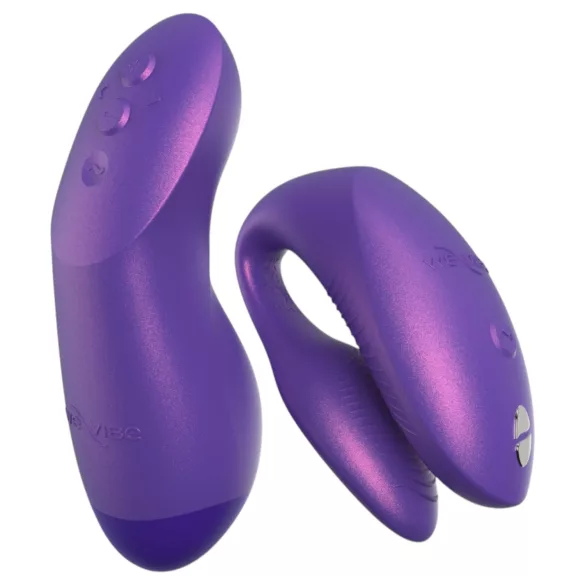 We-Vibe Chorus Pro - App- and remote-controlled couples vibrator (purple)