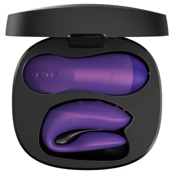 We-Vibe Chorus Pro - App- and remote-controlled couples vibrator (purple)
