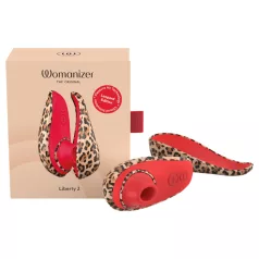   Womanizer Liberty 2 - air‑pulse clitoral stimulator (leopard)
