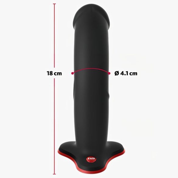 Fun Factory The Boss Stub - suction cup dildo (black)
