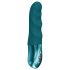 Fun Factory Stronic Petite - ribbed vibrator (green)